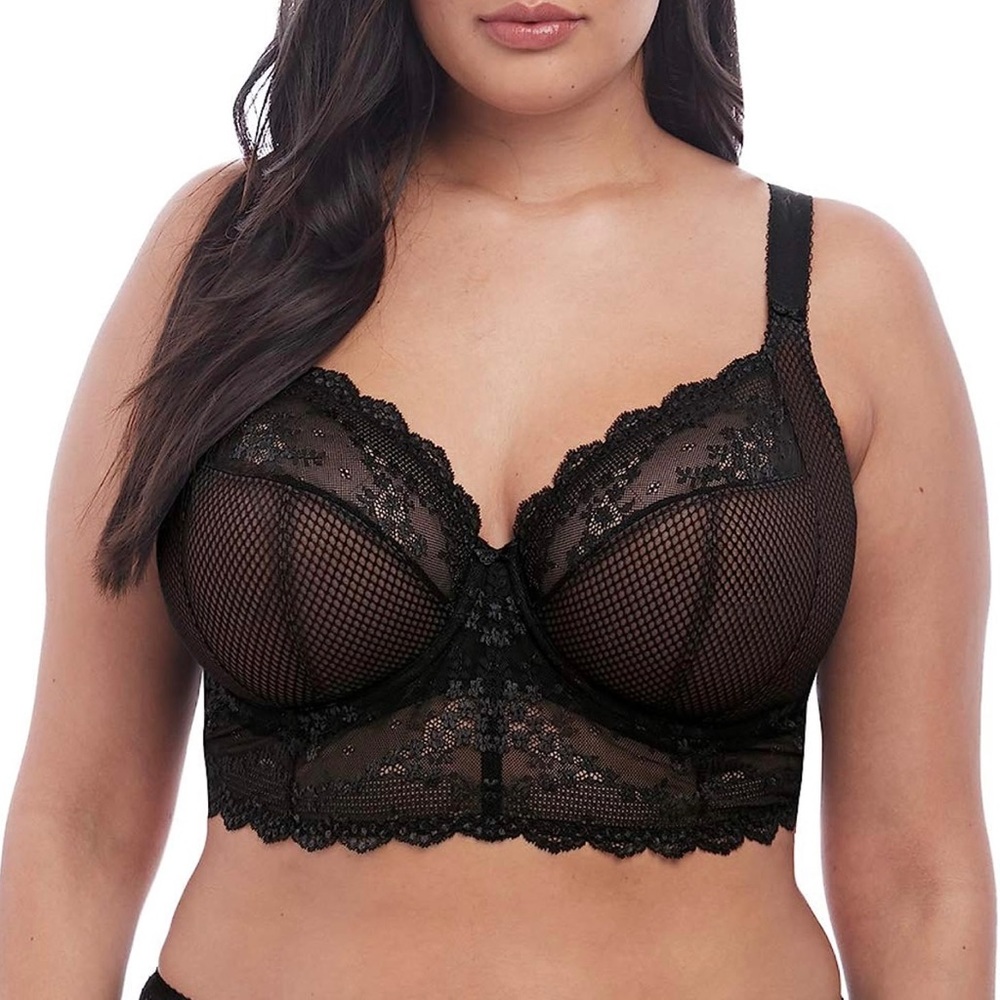 Elomi Plus Size Charley Side Support Longline Underwire Bralette 40G